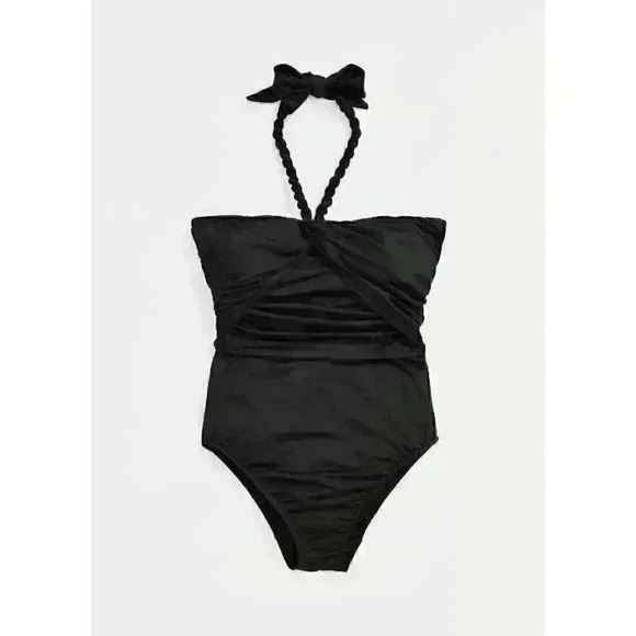 Lauren Ralph Lauren Other - NEW Lauren Ralph Lauren Women's 10 Twist-Bandeau One-Piece Swimsuit NWT $140
